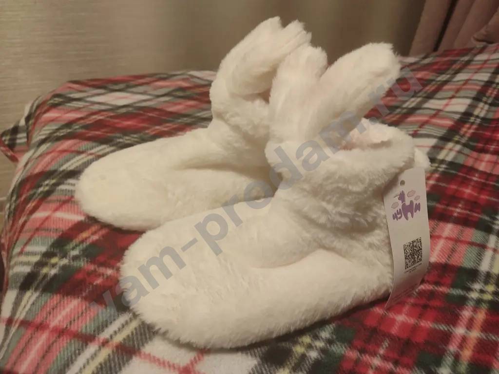 тапочки белые женские новые