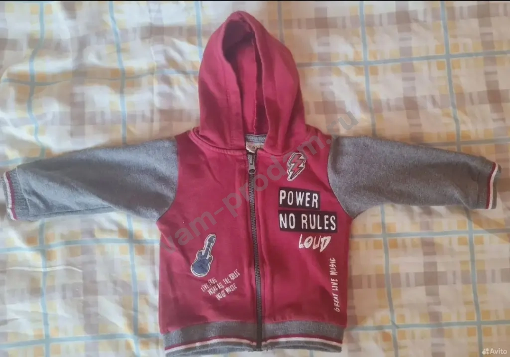 кофта на молнии