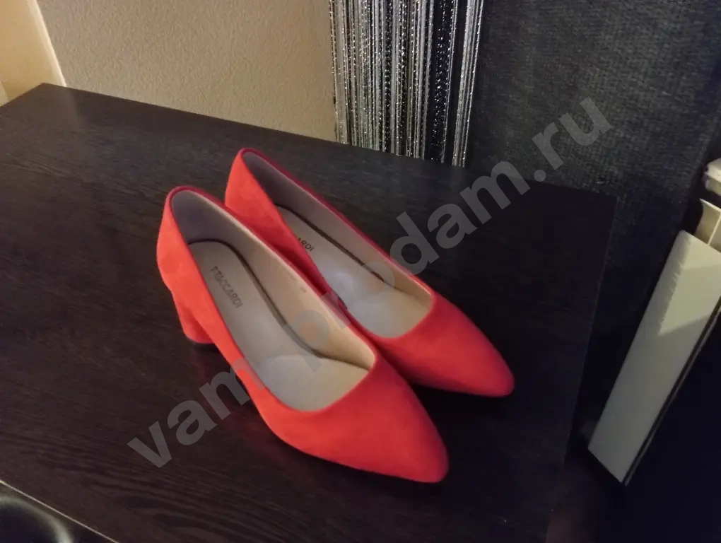 туфли замшевые