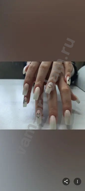 наращивание ногтей