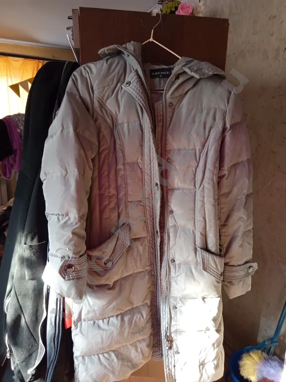 длинная куртка-пальто демисезон savage