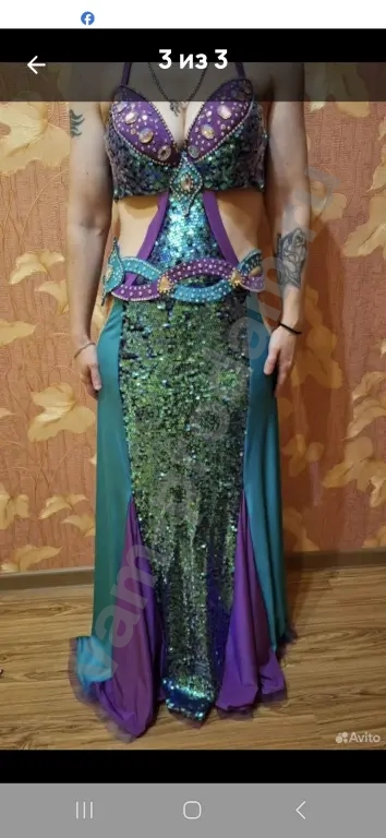 костюм для восточных танцев