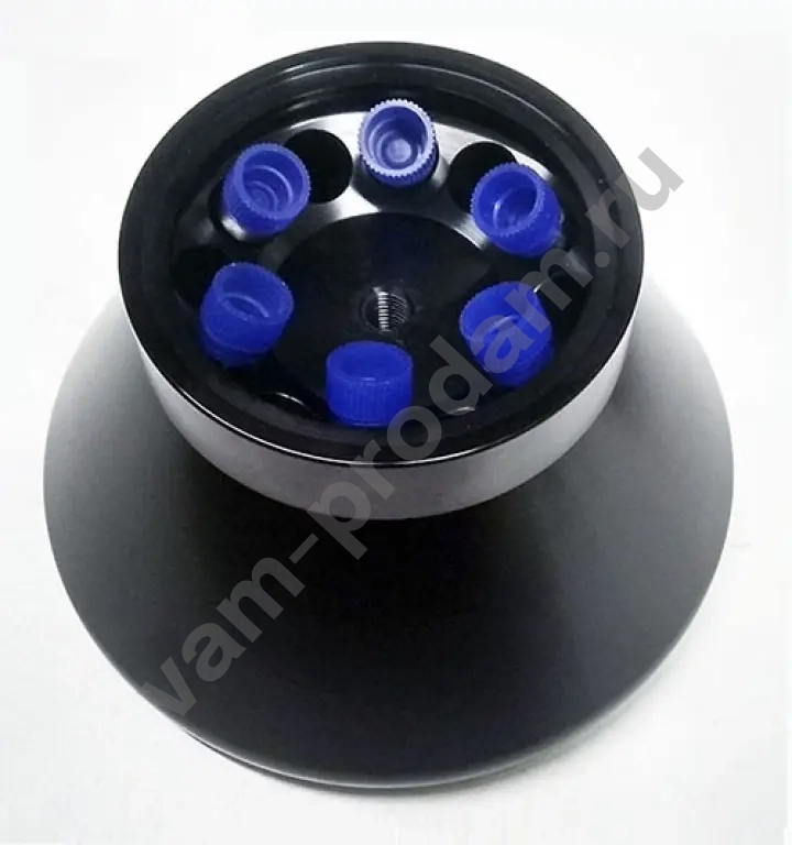 Ротор 12х10 к центрифуге ЦЛн-16 с установленными круглодонными пробирками с пробками