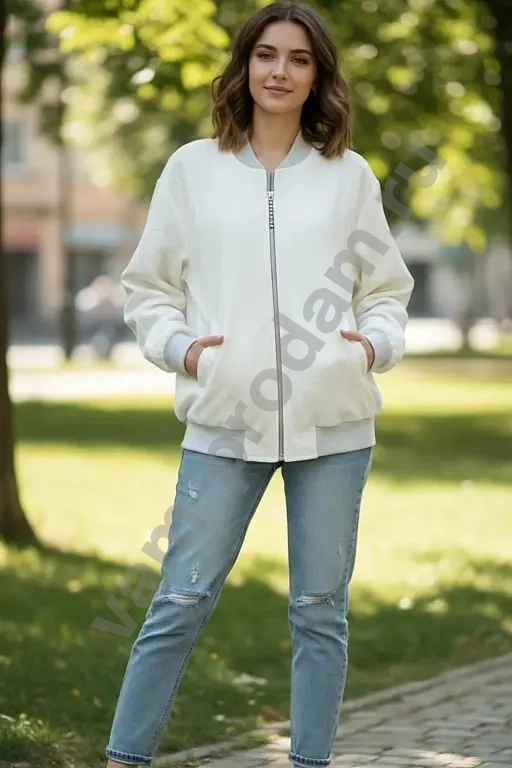 Женский бомбер