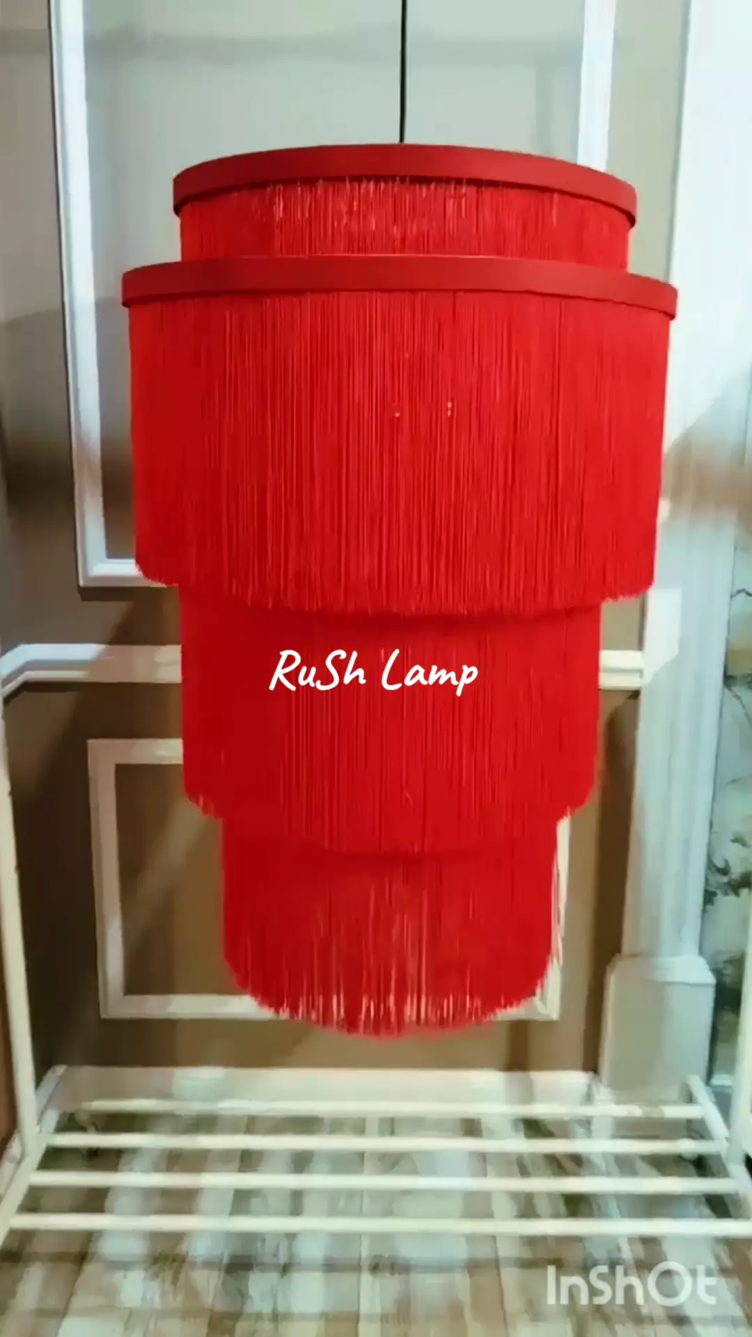 Светильник с бахромой дизайнерский