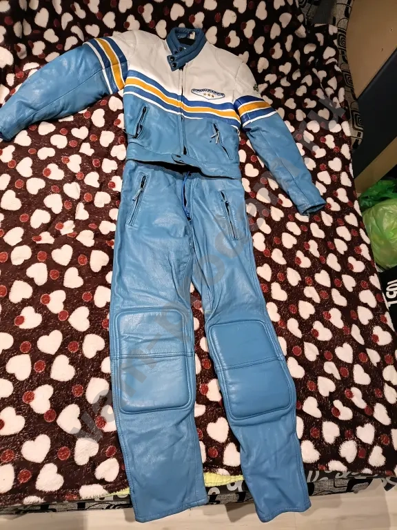 Мото-комбинезон,кожа, 46рФинский