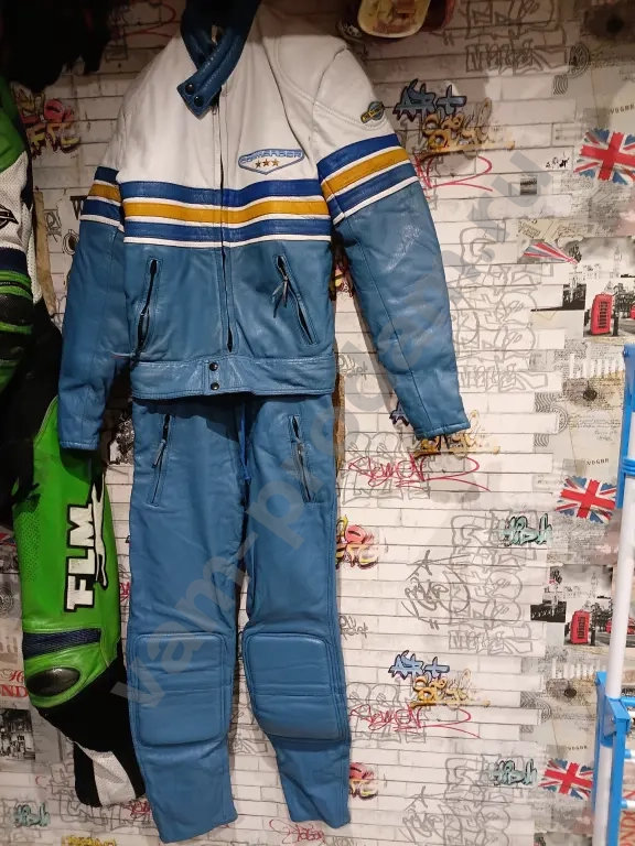 Мото-комбинезон,кожа, 46рФинский