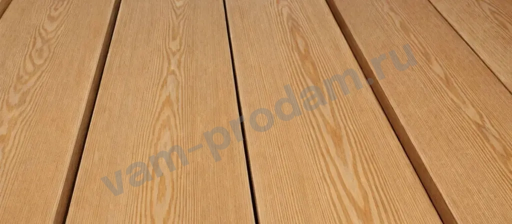 Палубная доска из лиственницы 27х120х4000 сорт AB