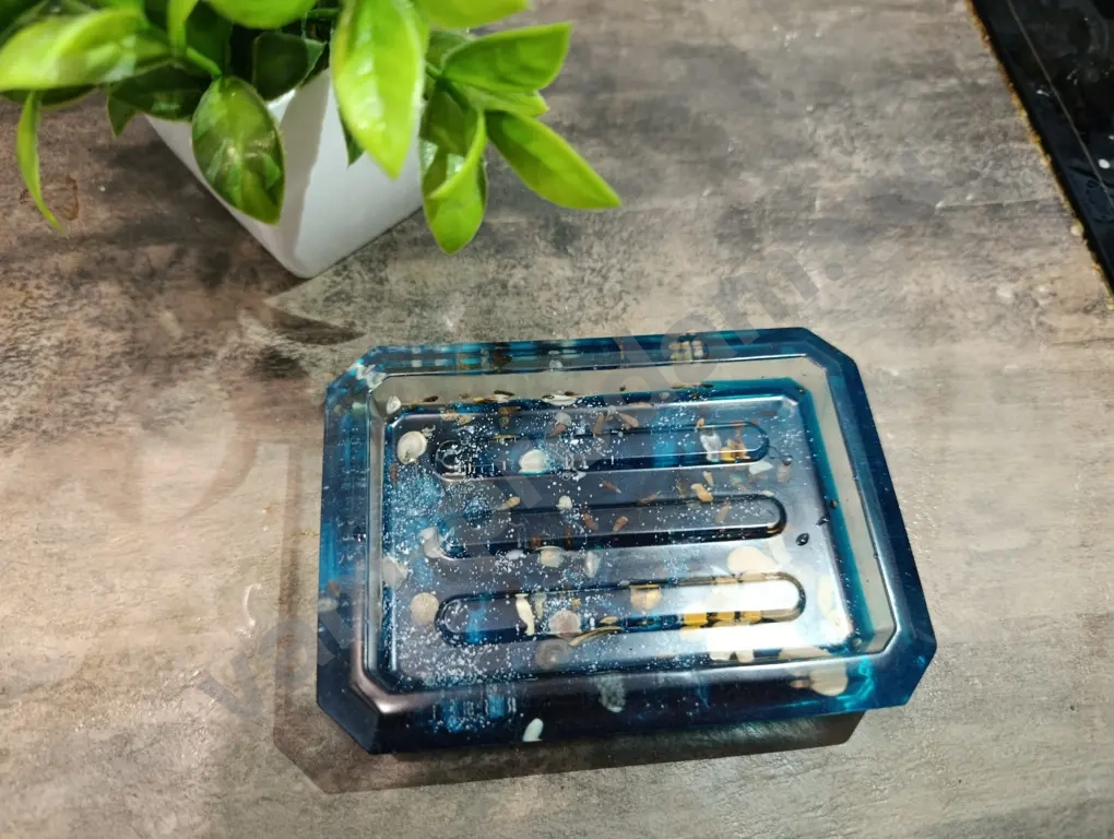 Мыльница из эпоксидной смолы