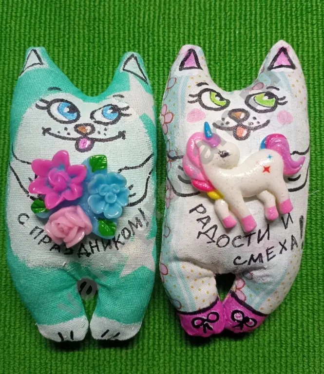 Магниты Котики 8 марта
