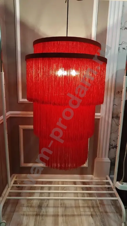 Светильник с бахромой дизайнерский