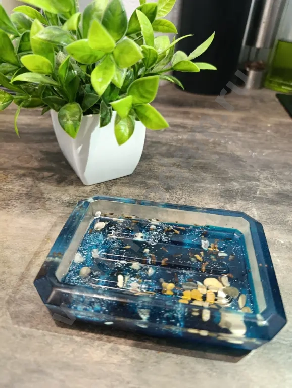 Мыльница из эпоксидной смолы