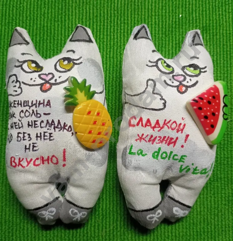 Магниты Котики 8 марта