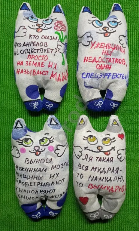 Магниты Котики 8 марта