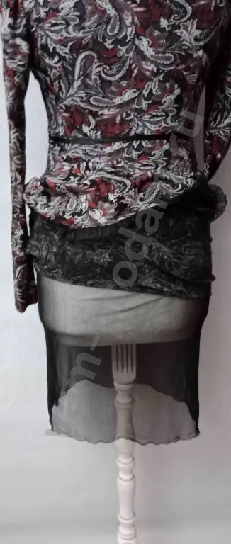 Платье трикотажное женское миди 46 48 р