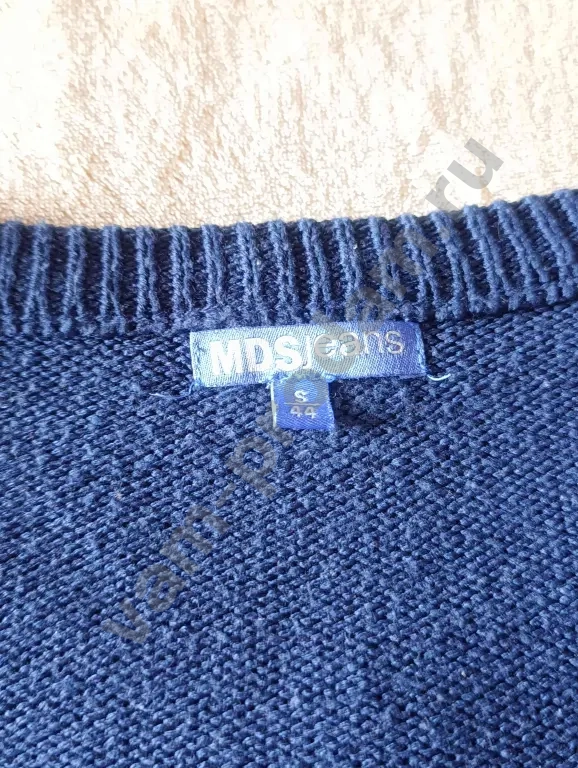 Женский свитер mdsjeans с розовыми сердечками,44 р