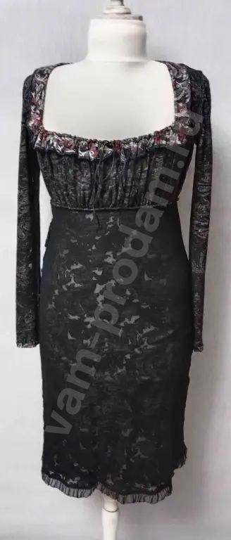 Платье трикотажное женское миди 46 48 р