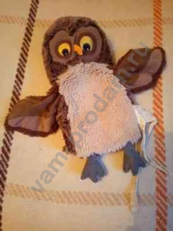 Сова игрушка на руку