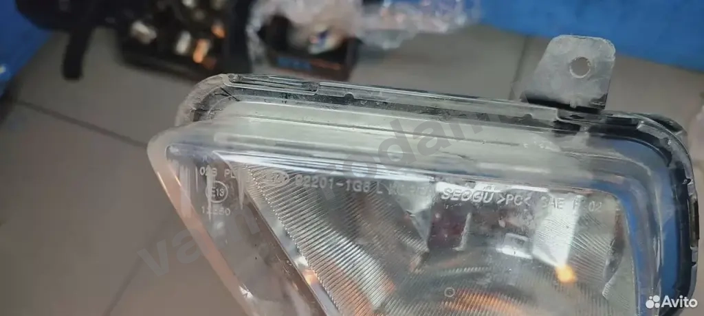 Птф передний левый Kia Rio 2 Рестайл