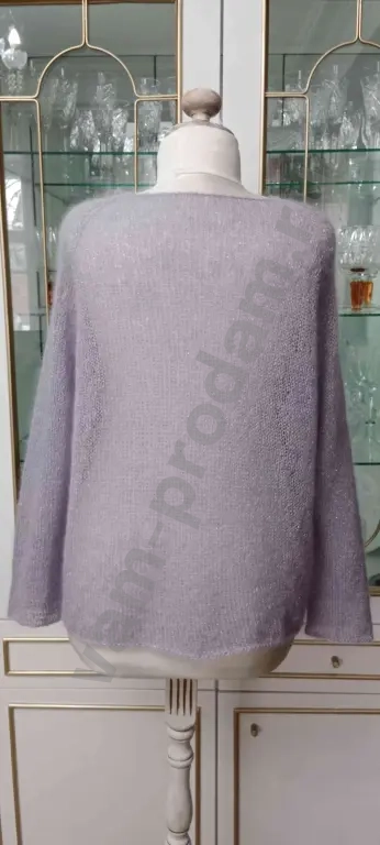 Джемпер мохер лаванда 46 48 р