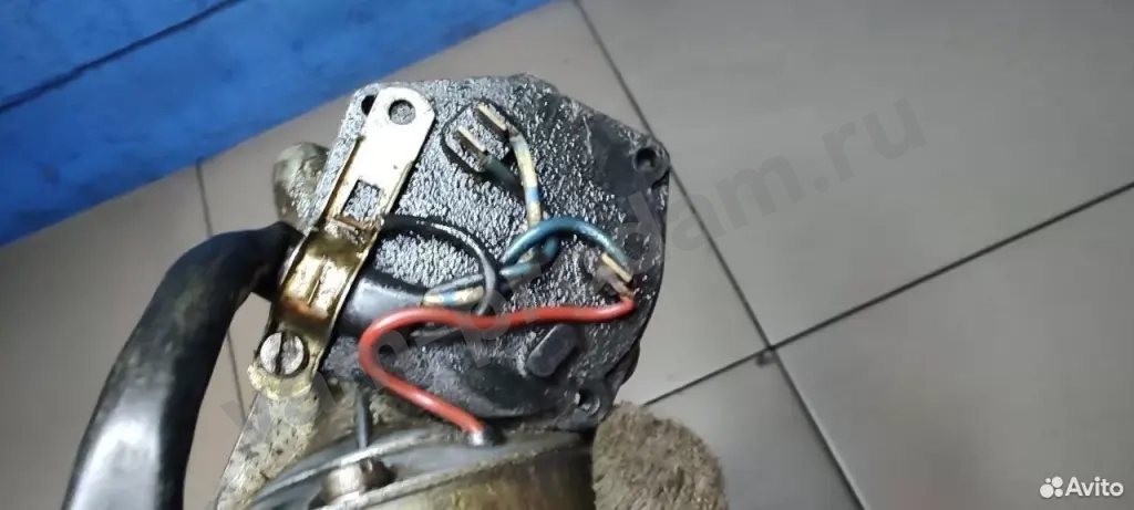 Моторчик на трапецию дворников ваз 2107