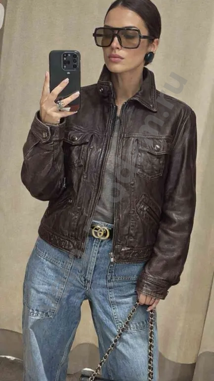Куртка женская натуральная кожа 42 44 46 р