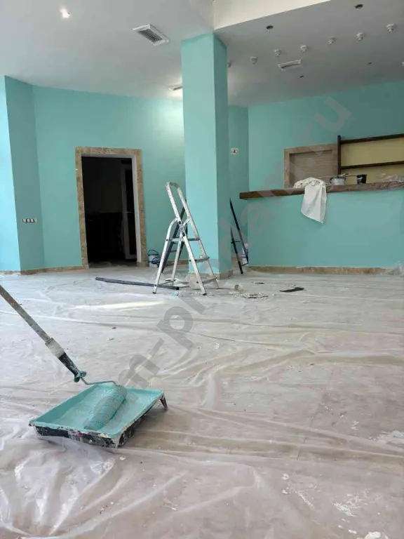 Покраска стен потолков,обои укладка ламината