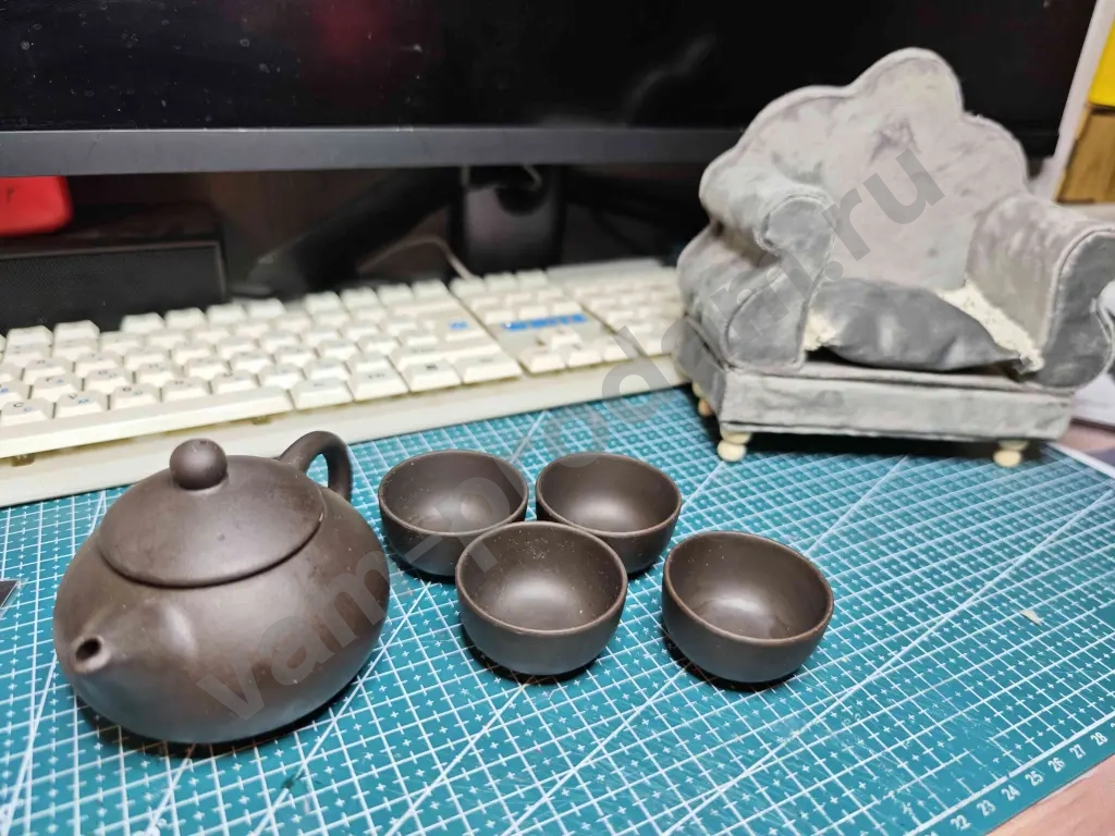 Кукольный чайный сервиз