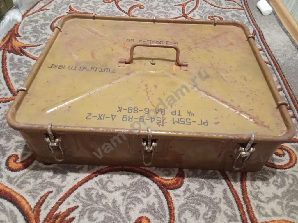 ящик металлический армейский