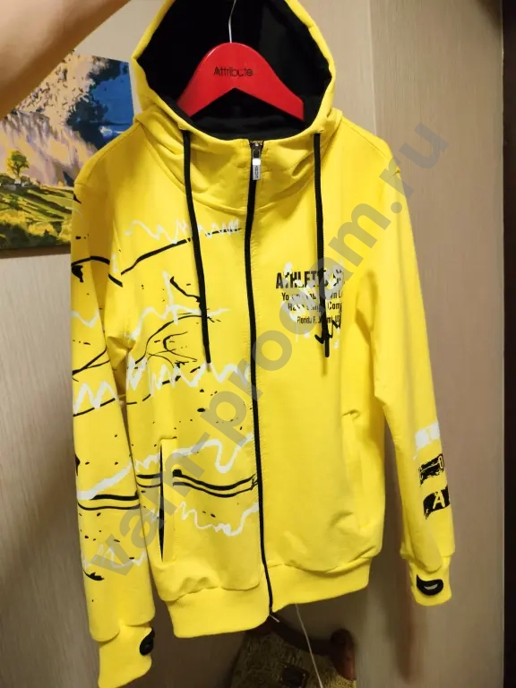 Спортивная кофта, р.152 (Худи на молнии)