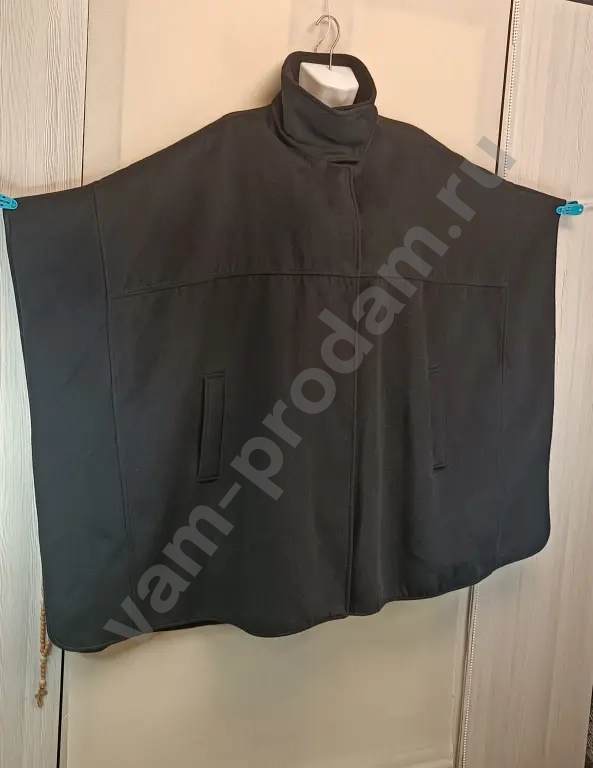 Пальто пончо большого размера 70-90 разм/ замеры