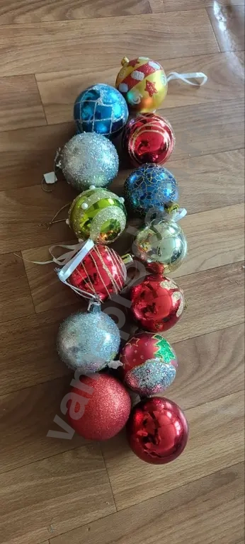 Новогодние игрушки на елку