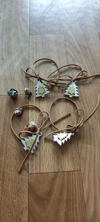 Деревянные новогодние игрушки