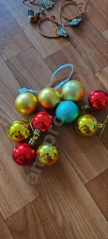 Новогодние игрушки на елку