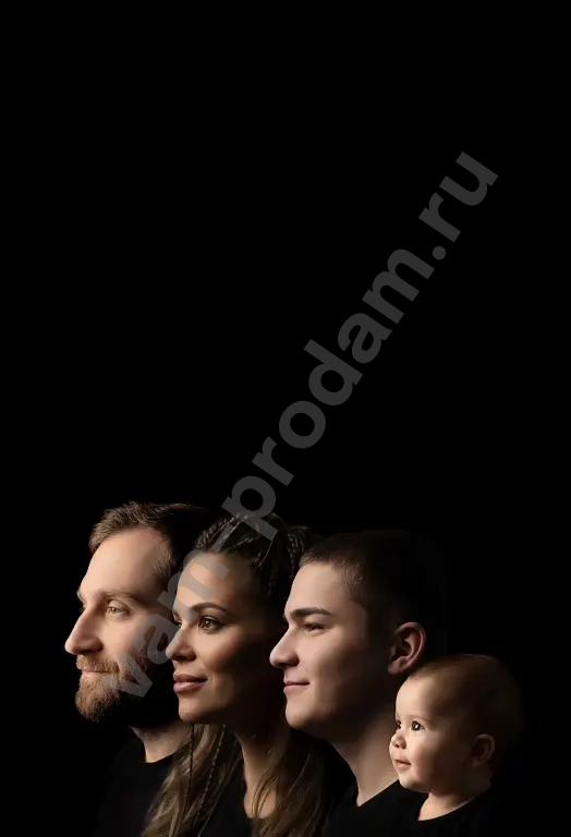 портрет поколения Удалённо, печати на холсте