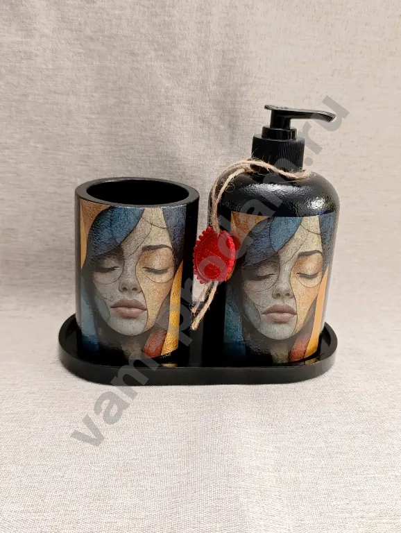 Набор для ванны из гипса