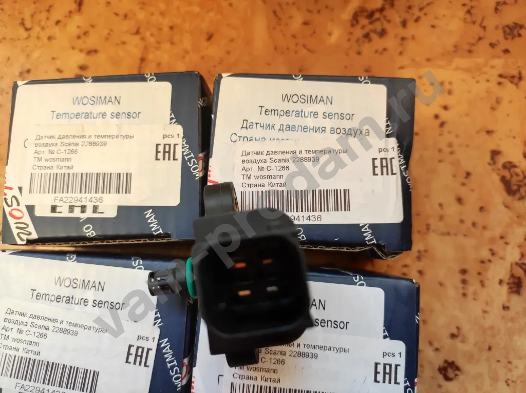 Датчик давления и температуры воздуха на Scania 6