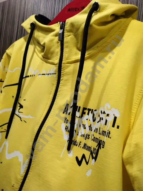 Спортивная кофта, р.152 (Худи на молнии)