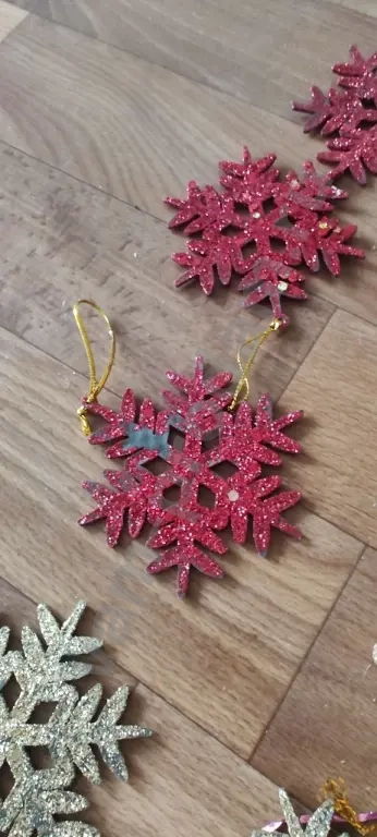 Снежинка, украшение новогоднее