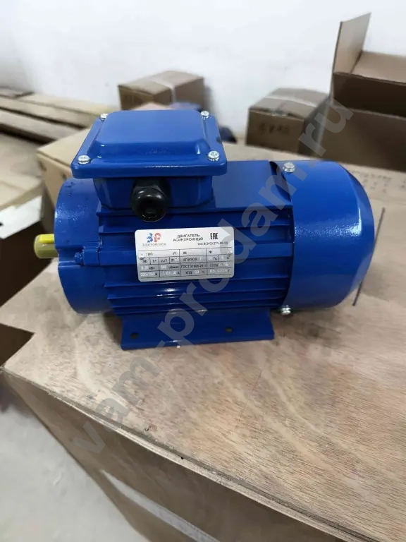 Электродвигатель АИР63В4 0.55 кВт