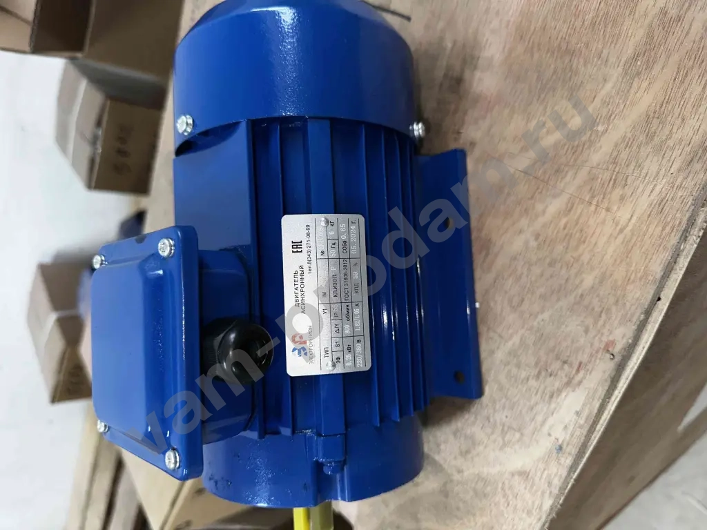 Электродвигатель АИР63В4 0.55 кВт