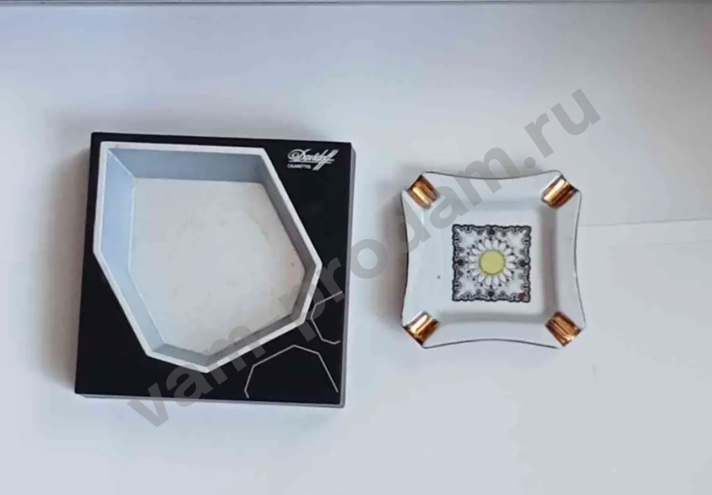 Пепельница винтаж фарфоровая