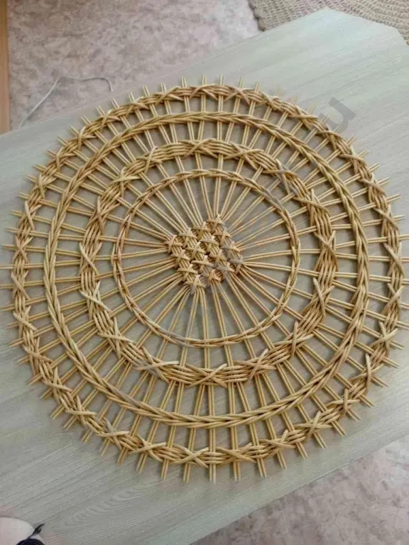 Панно плетёное