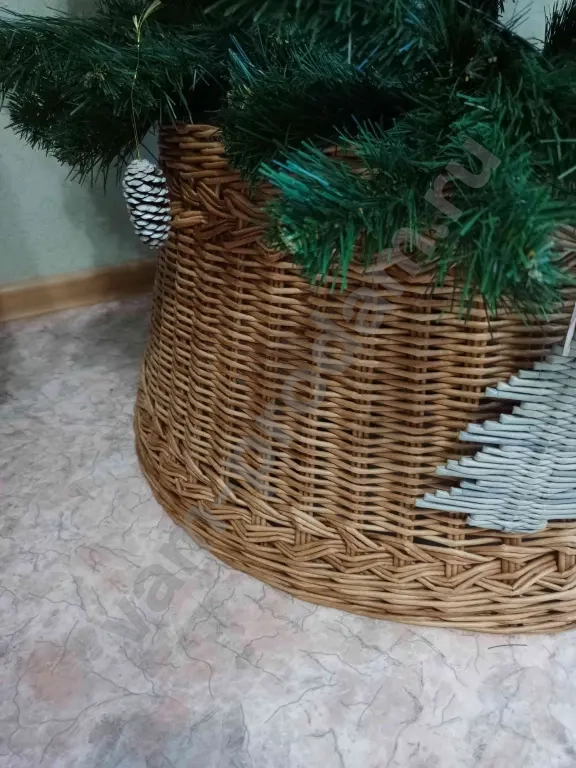 Кашпо под ёлку