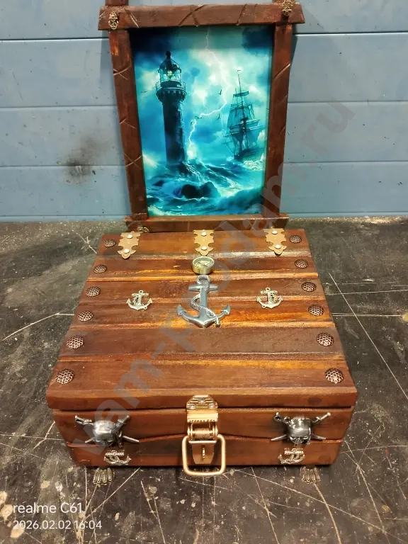 шкатулка моряка