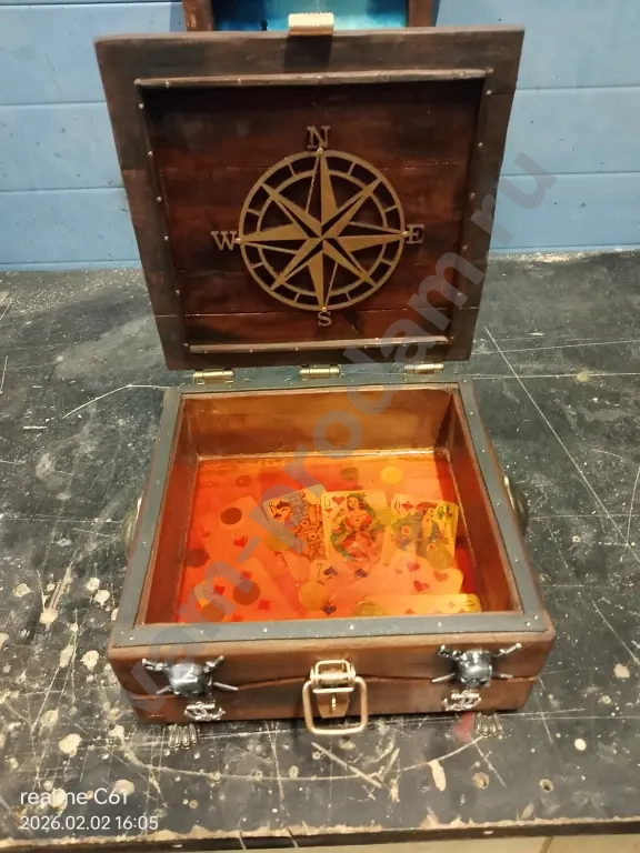 шкатулка моряка