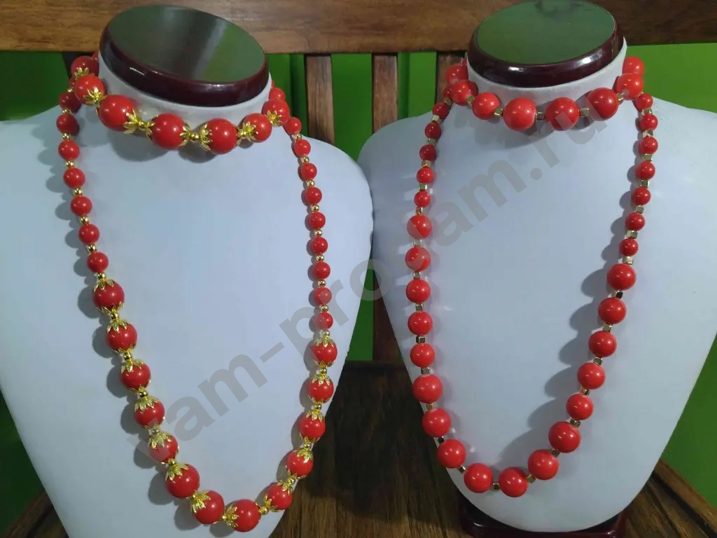 Бижутерия коралловая