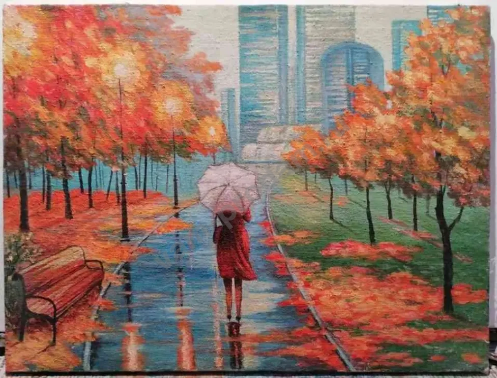 картина маслом на холсте