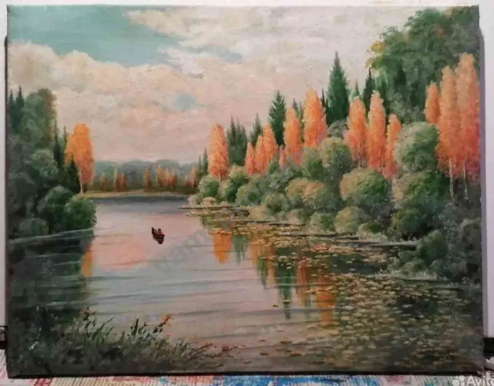 картина маслом на холсте