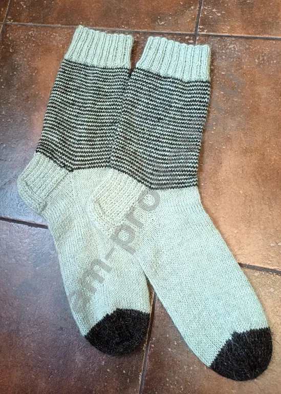 Носки вязаные ручной работы мужские